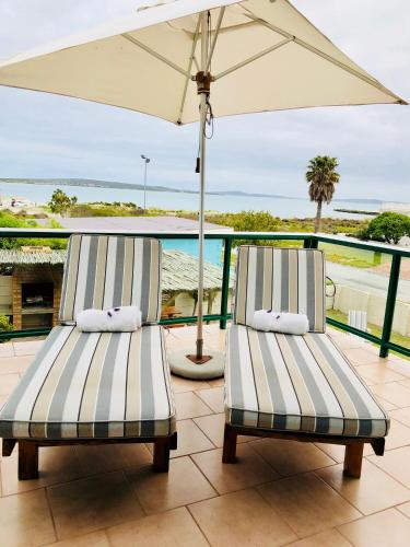 Balcó/terrassa, Sandra's Guest House in Langebaan