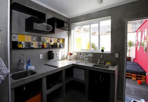 HBB Hostel Brasil Bar- Vila Madalena - São Paulo-SP - Próximo a Beco do Batman, Paulista, Allianz Parque, Morumbi, Acesso 24hs – Sao Paulo, VT