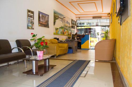 Lobby, Hotel & Restaurante Guarania in Ciudad del este