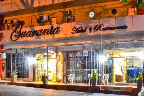 Entrance, Hotel & Restaurante Guarania in Ciudad del este