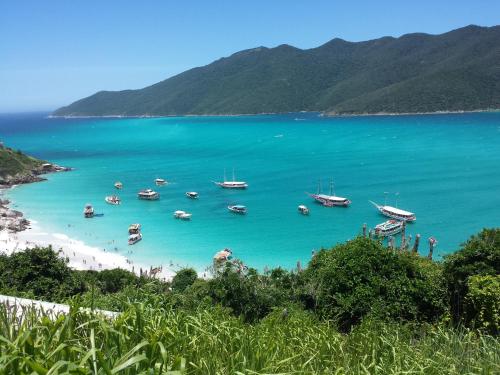 Vista Maravilhosa da Praia Grande