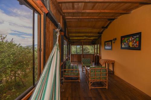 A szálláshely kívülről, Hotel Alto de los Andaquies in San Agustin