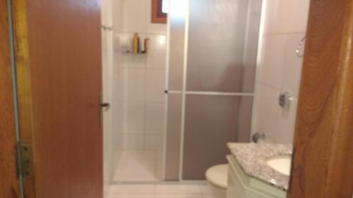 Badkamer, Casa de Praia em Meia Praia in Andorinha