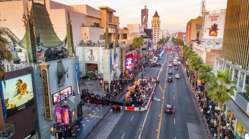 Luxury, Hollywood Walk of Fame