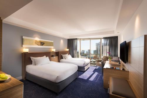 ソフィテル ゴールド コースト ブロードビーチSuperior Room with 2 Double Beds, Hinterland vi ews