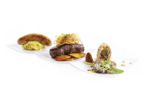 Restaurant, Arens Hotel 327mNN in Sankt Martin