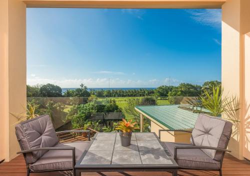 شرفة/ تراس, Rarotonga GolfSeaView near مطار Rarotonga الدولي