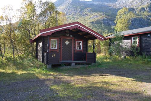 A szálláshely kívülről, Gullesfjord Camping in Lofoten