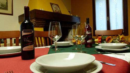 Koplietošanas atpūtas telpa ar TV, Residence Tenuta Gambalonga in Cinto Euganeo