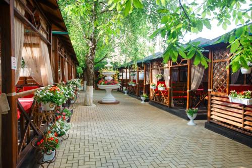 Altan/terrasse, Lidolux Hotel in Balti