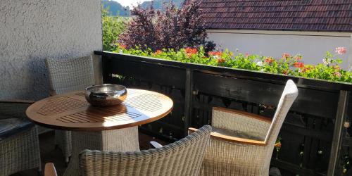 Altan/terrasse, Ursula's Ferienwohnung in Marpingen