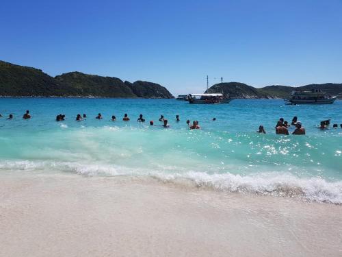 Vista Maravilhosa da Praia Grande