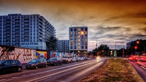 Schulz Hotel Berlin Wall at the East Side Gallery, Berlin