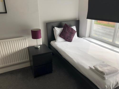 Single room, shared bathroom