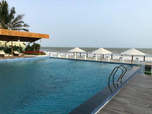 ARIA RESORT-3 bedrooms Seaview Blue sapphire resort Apartment,ho boi va bai bien mien phi,50m - 숙소 외관