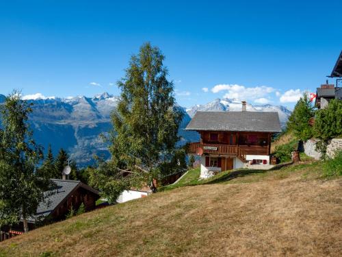 Chalet Saflischmannli auf der Alpe Rosswald in Rosswald, Schweiz