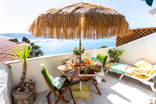  El Balcon de las Rias Baixas, Ferienwohnung in Samieira