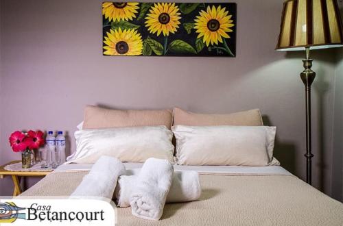 1 double bed