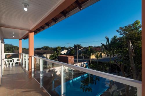 Balkong/terasse, Casa em Bombinhas com piscina in Bombinhas