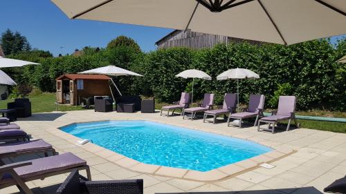 Meadow View Gîtes - Grande gîtes, piscine, wi-fi - Janaillat, Creuse, France, 23250