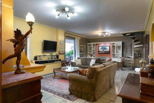 165 sm 4BR Penthouse Maisonette Apartment, Atény (fotografie 7)