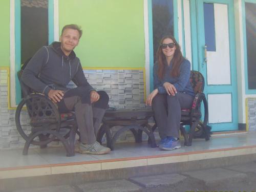 Balcony/terrace, Cahyo Homestay Bromo in Bromo