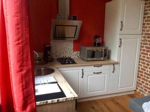 Konyha, Gîtes du Grand Bois (Gites du Grand Bois) in Maubeuge