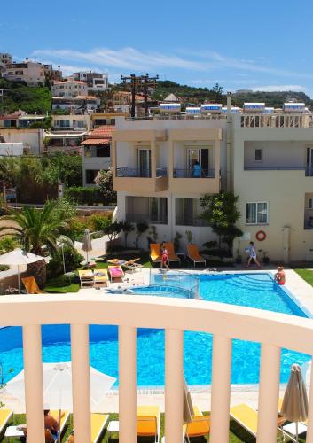 Exterior view, Melina Beach in Platanias