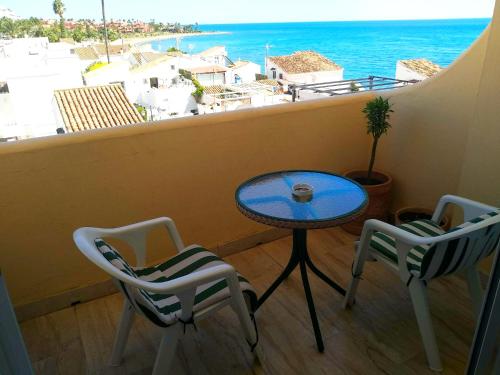 ระเบียง/ชานเรือน, Casa Cachita-En 1ª línea de playa (Casa Cachita-En 1ª linea de playa) in กวลดัลมันซา