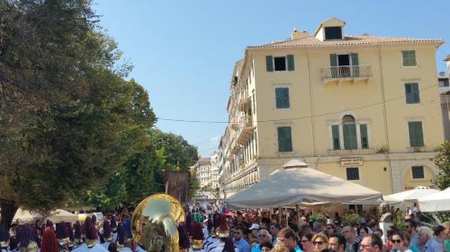 The 'Fan' studio in the heart of Old Corfu Town