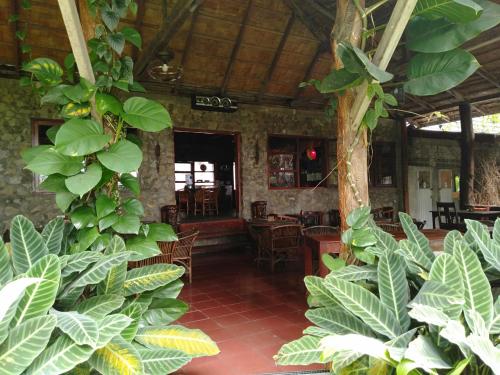 레스토랑, 바구스 베이 게스트하우스 (Bagus Bay Guest House) in 사모서