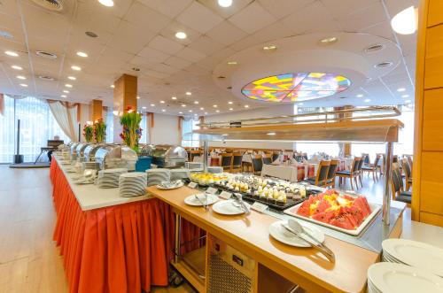 مطعم, Hunguest Hotel Aqua Sol in هاجدوس زوبوزلو