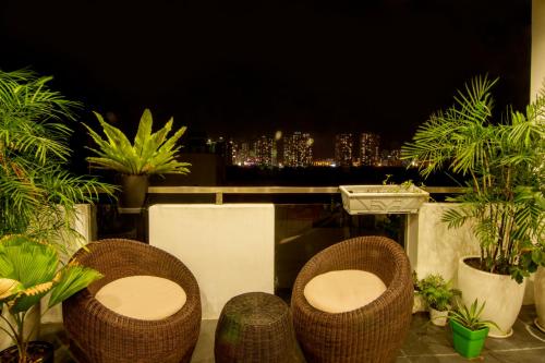 balkon/taras, Sen Boutique House near Binh Quoi Village