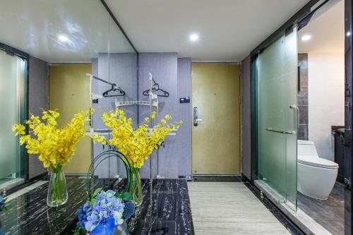 Lavendar Duplex Apartment