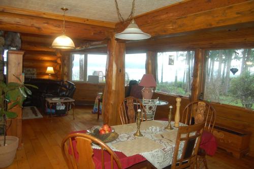 Union Bay Log Home in Union Bay, Canada