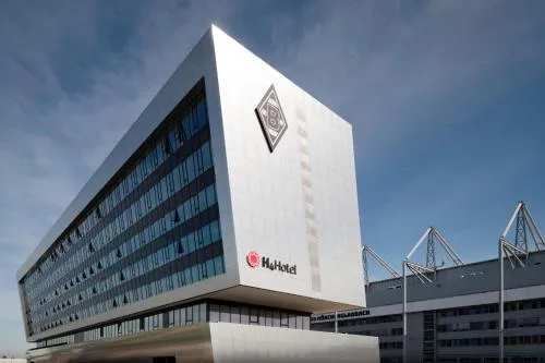 H4 Hotel Mönchengladbach im BORUSSIA-PARK in Mönchengladbach, Deutschland