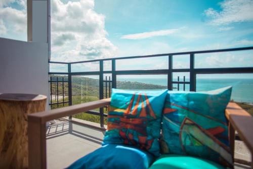 شرفة/ تراس, Villa Paradise Rodrigues in Caverne Provert