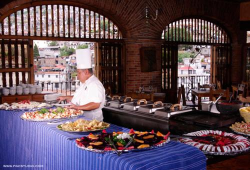 Restoran, Posada de la Mision, Hotel Museo y Jardin in Taxco
