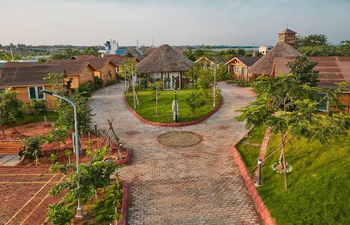 Exterior view, Bodhi Woods Resort in Mamallapuram