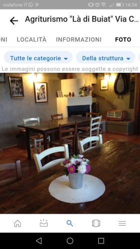 Restorāns, Agriturismo "La di Buiat in Moimacco