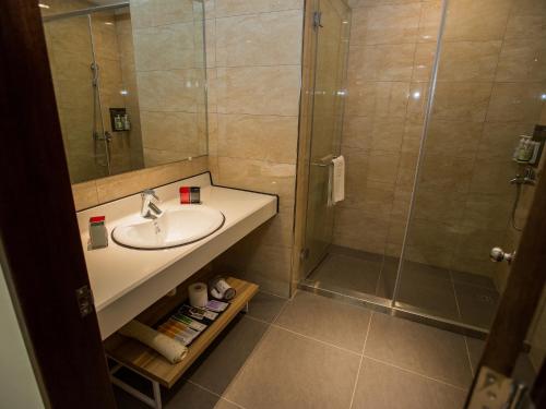 Bathroom, Rainbow Hotel in Penghu