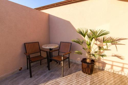 balkon/terras, Plaza Hotel in Varna