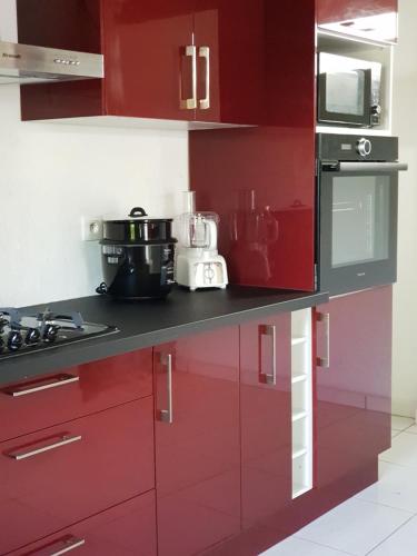 Maison T2-Iguanina-75m wifi-a300m plage-Parking