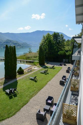 Hôtel Novalaise Plage - Restaurant Les Roselières