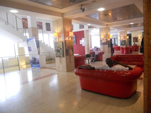Lobby, Djeuga Palace Hotel in Yaounde