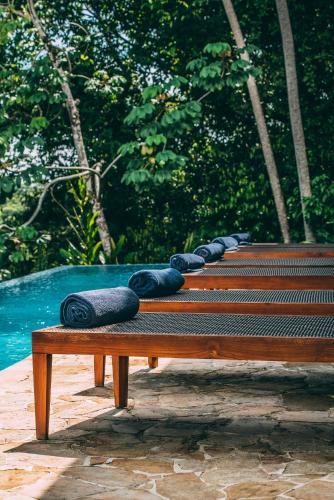 Swimming pool, Tiki Villas Rainforest Lodge - Adults Only in Uvita