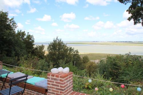 le gîte de la falaise en Baie gîte à louer Routhiauville