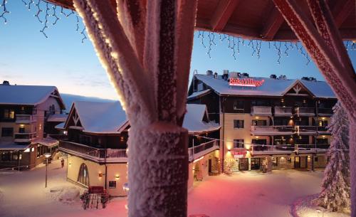 Фасада на хотела, Ski-Inn RukaVillage in Куусамо