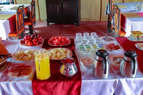 Makanan dan Minuman, Sahara Desert Luxury Camp in Merzouga