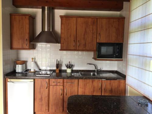 Kitchen, APARTAMENTOS RURALES AZABACHE in Villaviciosa